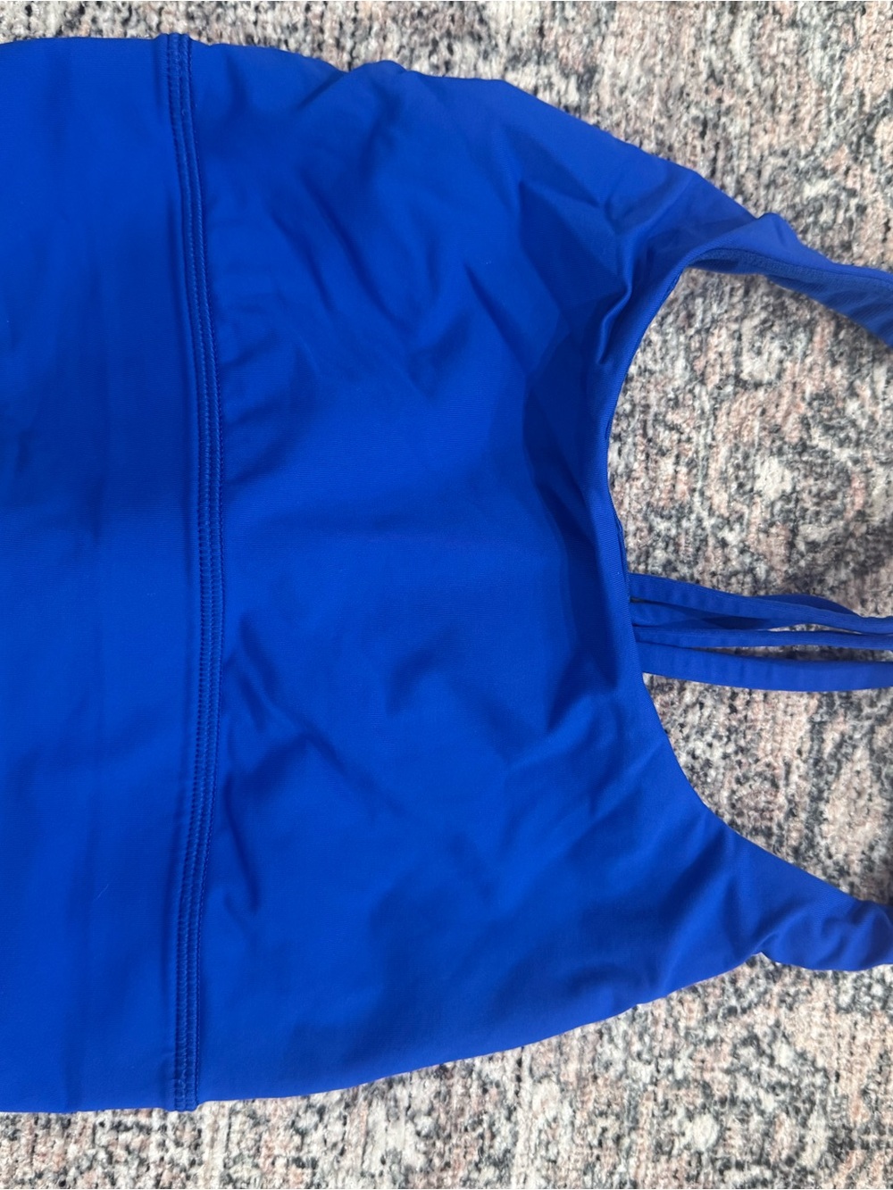 lululemon athletica Cobalt Double-Strap Sports Tank